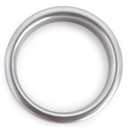 Kiotos Cockring en aluminium Circle 15mm Argenté